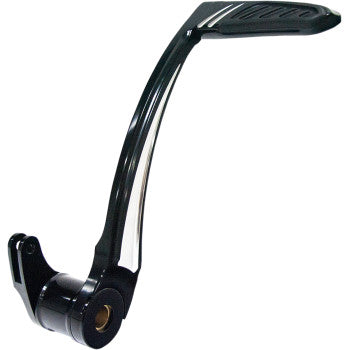 PERFORMANCE MACHINE (PM) 1610-0448 0032-1082-BMContour Rear Brake Pedal Rear Brake Lever - FL '14-'21 - Black/Chrome