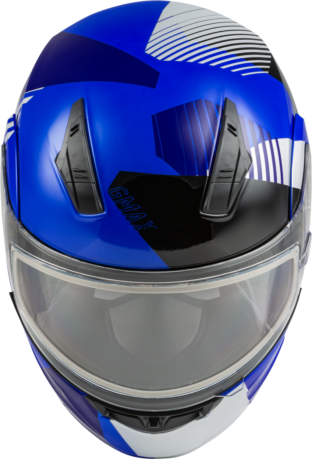 Md 04s Modular Reserve Snow Helmet Blue/Silver/Black 2x