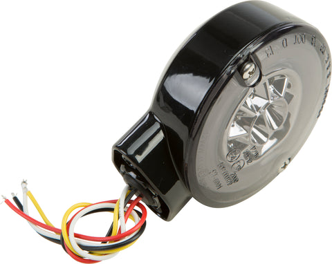 Turn/Stop Combo Led Amber/Red Black W/Smoke Lens