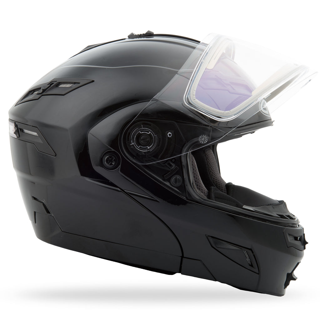 Gm 54s Modular Snow Helmet W/Electric Shield Black Xs