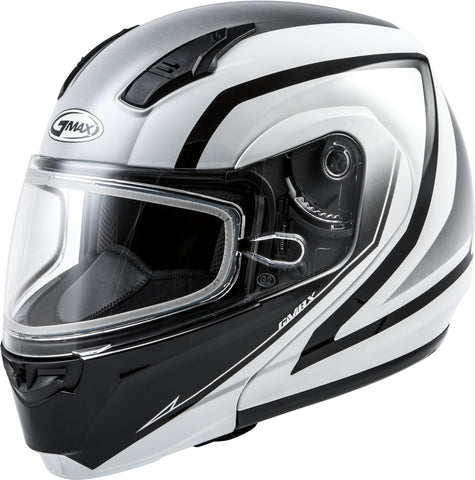 Md 04s Modular Docket Snow Helmet White/Black 3x