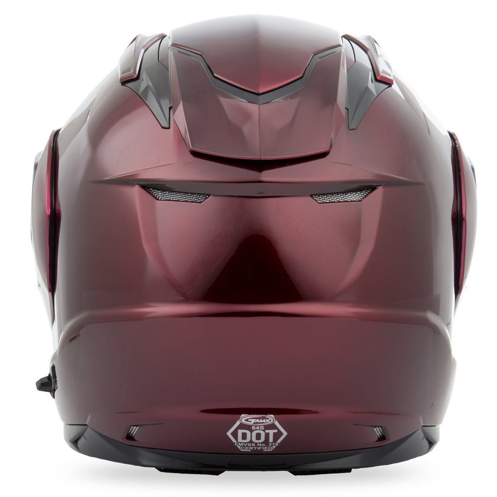 Gm 64 Modular Helmet Wine Red Lg