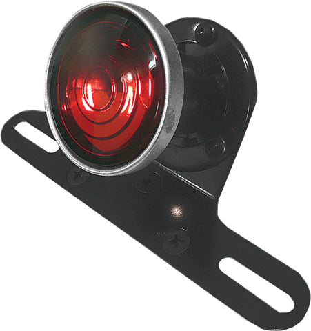 Retro Style Taillight 2.3" O.D Red Lens
