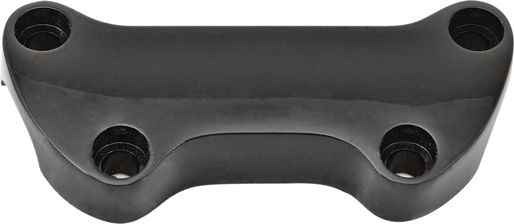 Handlebar Clamp Black Plain W/O Skirt