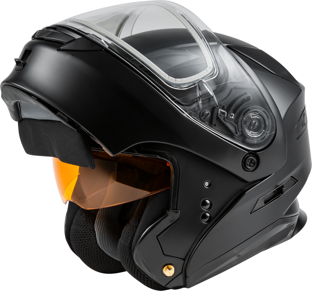 Md 01s Modular Snow Helmet Matte Black Md
