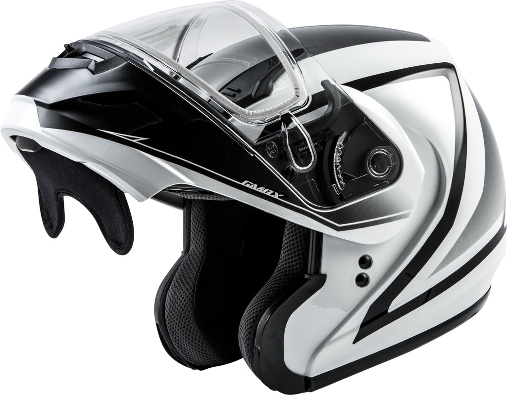 Md 04s Modular Docket Snow Helmet White/Black 2x