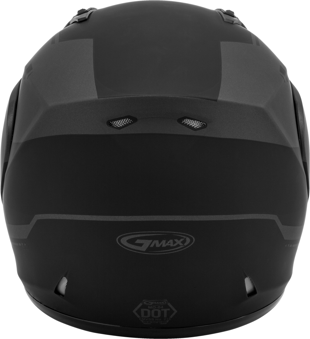 Md 04 Modular Article Helmet Matte Black/Grey 3x