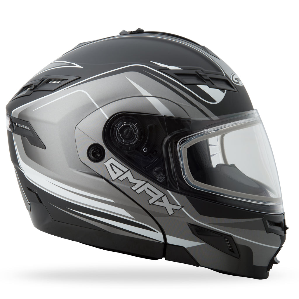 Gm 54s Modular Helmet Terrain Matte Black/Silver S