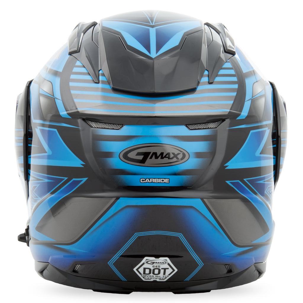 Gm 64s Modular Carbide Snow Helmet Black/Blue 3x