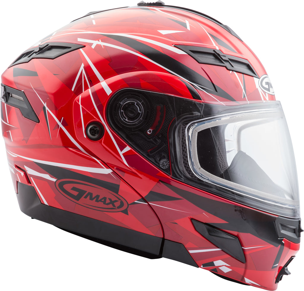 Gm 54s Modular Scribe Snow Helmet Red/Maroon Sm