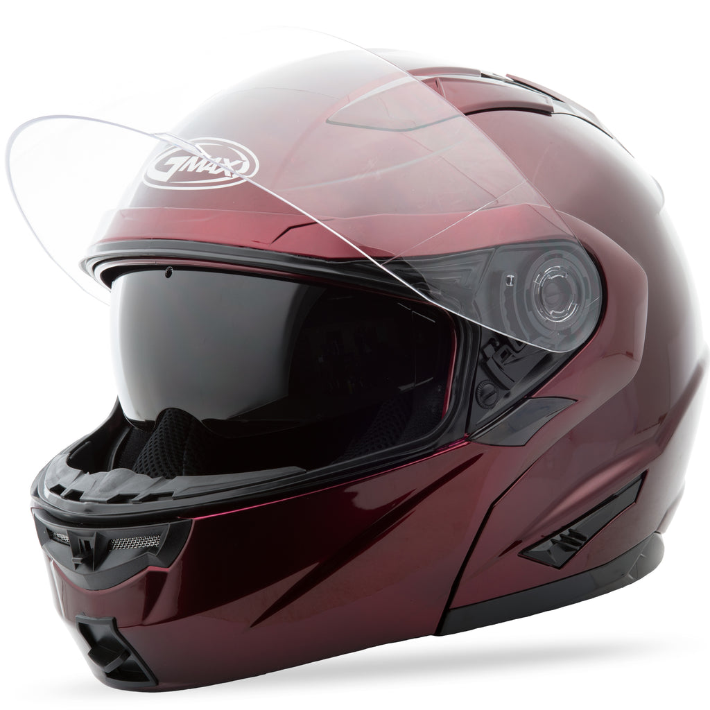 Gm 64 Modular Helmet Wine Red M