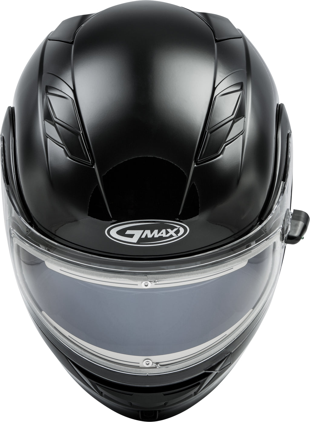 Md 01s Modular Snow Helmet W/Electric Shield Black Xs