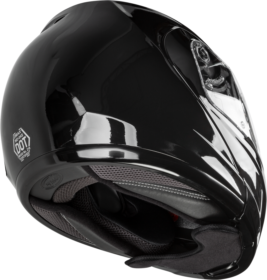 Md 04s Modular Snow Helmet W/Electric Shield Black 3x