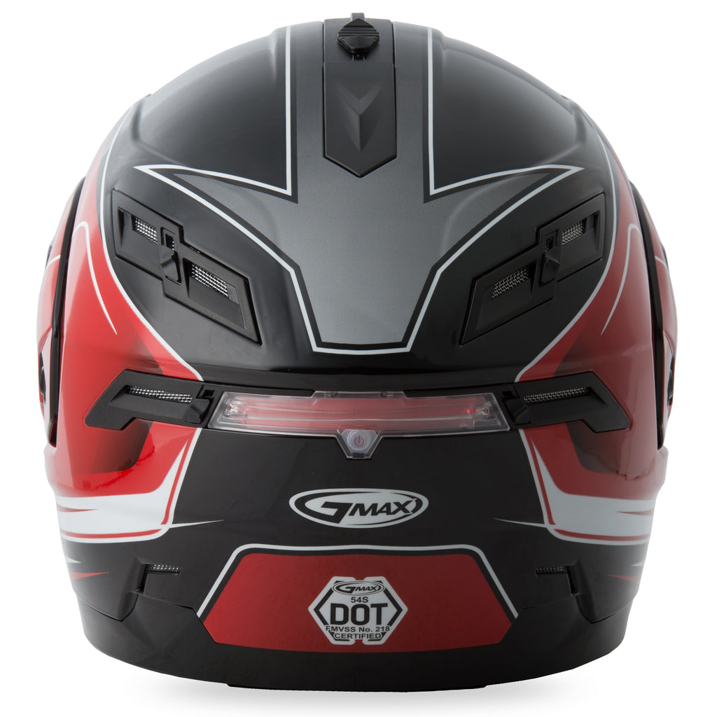 Gm 54s Modular Helmet Terrain Black/Red 3x