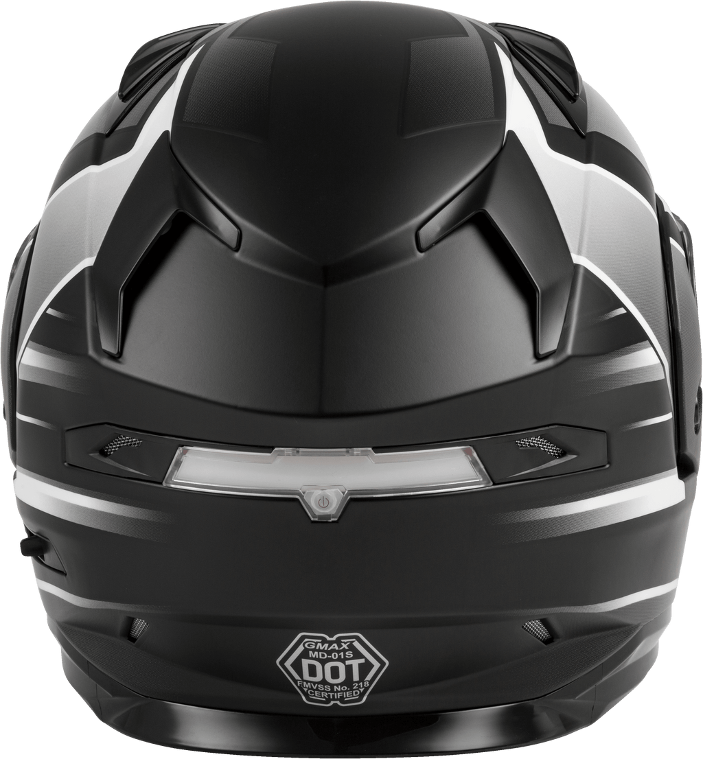 Md 01s Modular Snow Helmet Descendant Matte Blk/White Sm