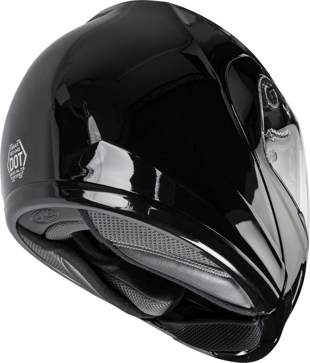 Md 04 Modular Helmet Black Sm