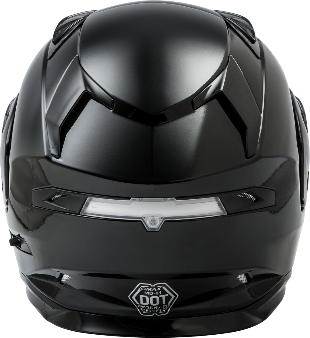 Md 01s Modular Snow Helmet Black Lg
