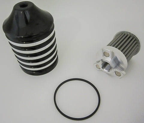 Billet Reusable Oil Filter Black Xl 85 20
