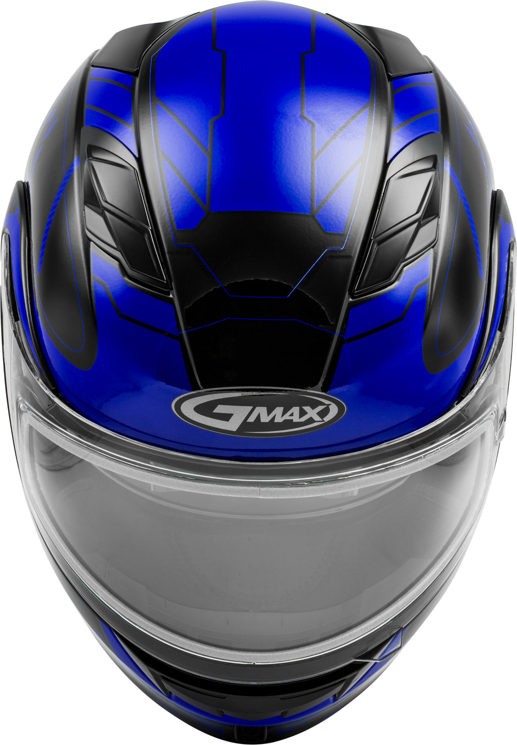Md 01s Modular Wired Snow Helmet Black/Blue Md