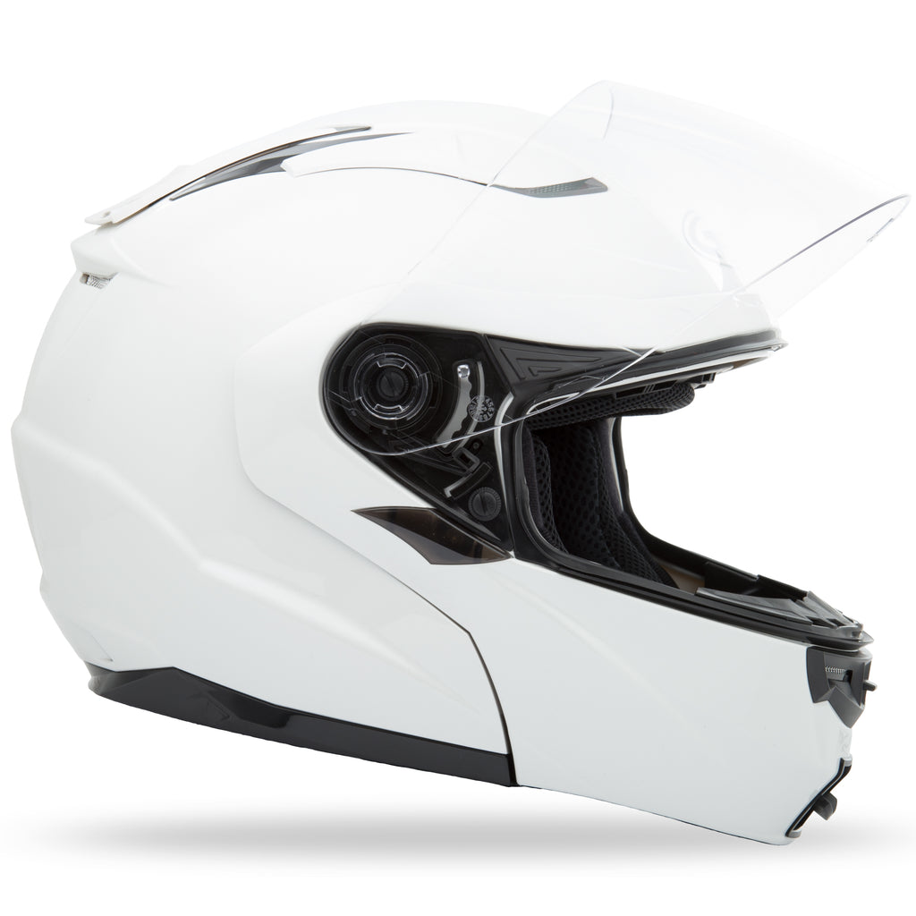 Gm 64 Modular Helmet Pearl White 3x