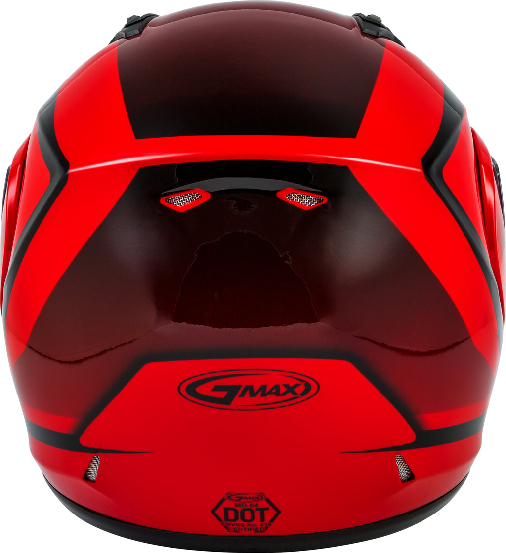Md 04s Modular Docket Snow Helmet Red/Black 3x