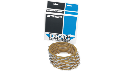 DRAG SPECIALTIES Clutch Friction Plate Set Aramid Fiber Plates 1131-0419