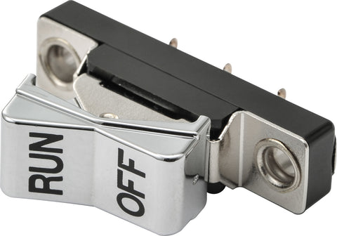 Chrome Rocker Switch Run Off 72 81 Blk Letters