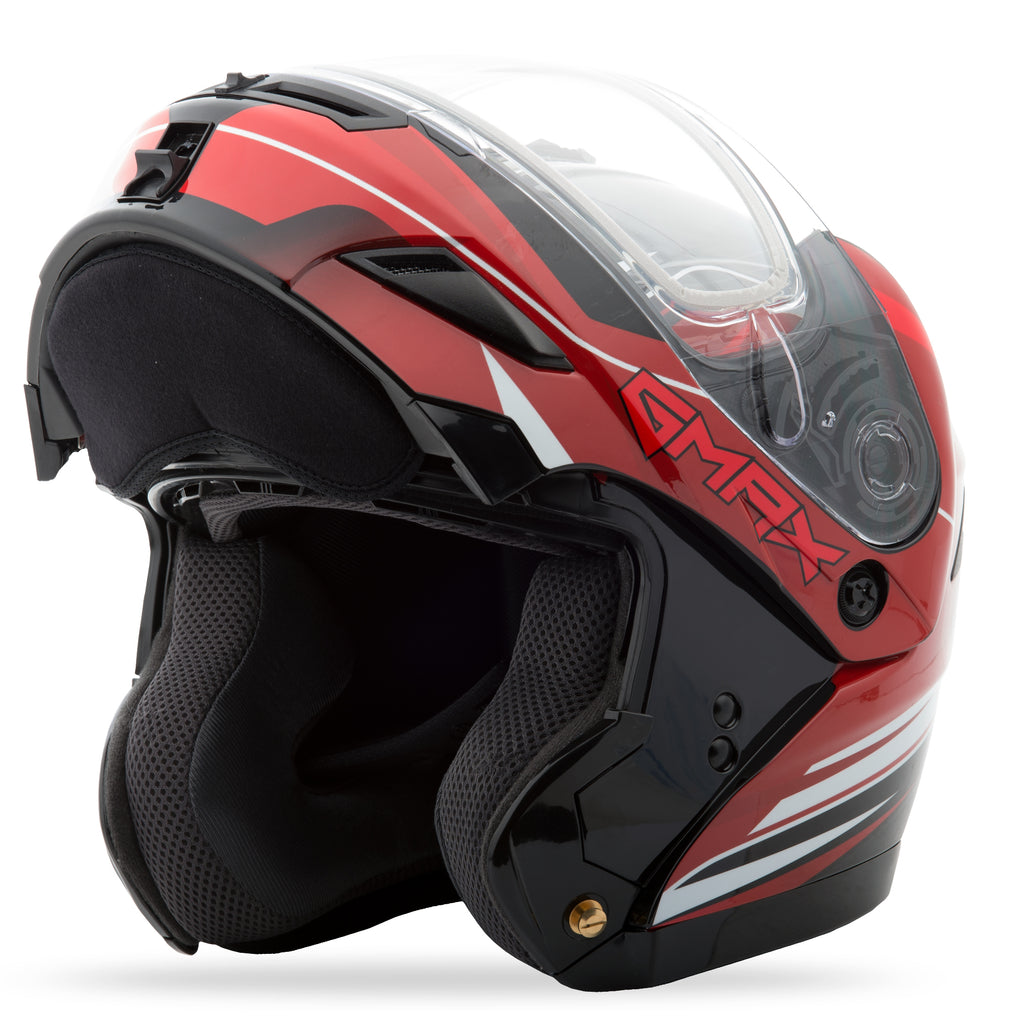 Gm 54s Modular Helmet Terrain Black/Red 3x