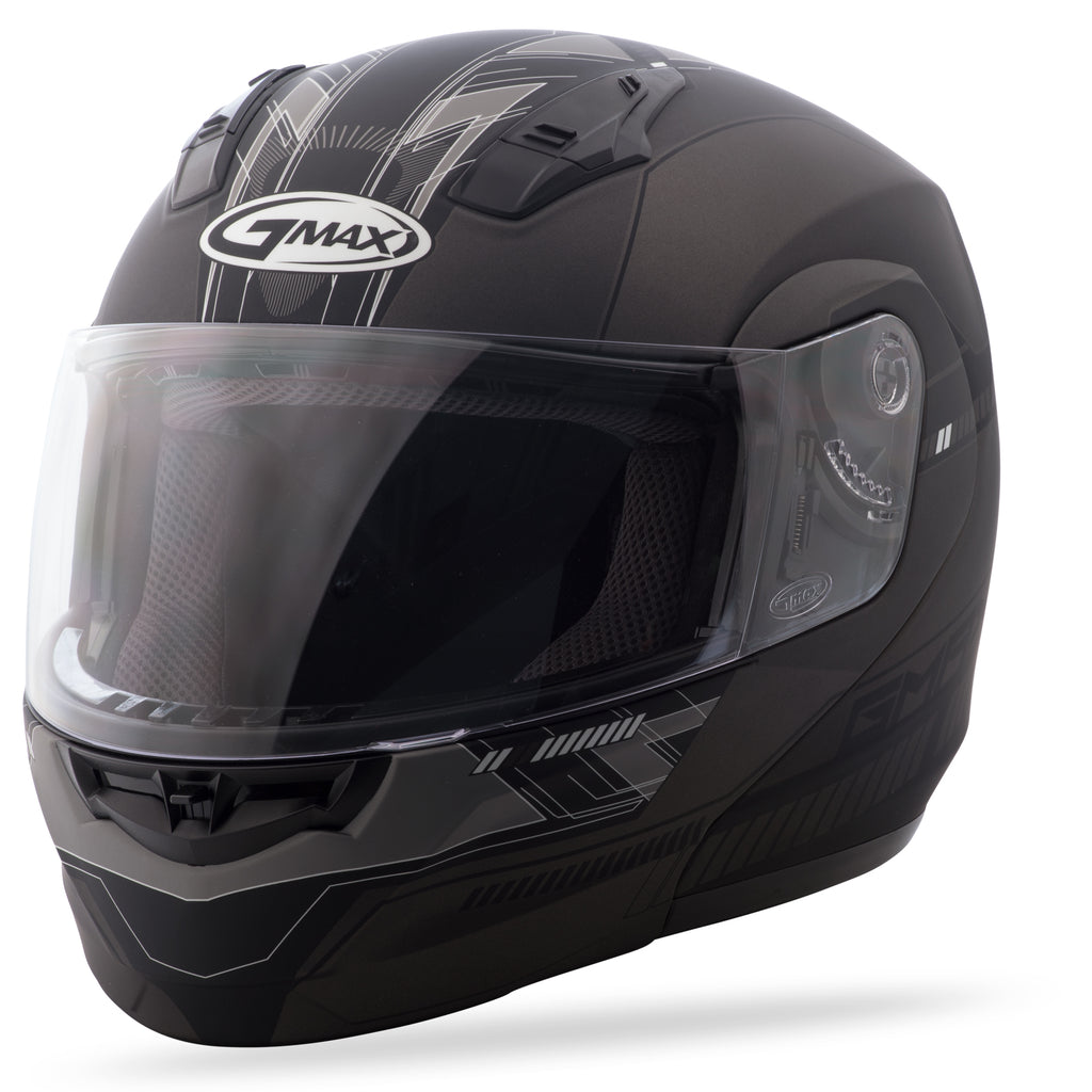Md 04 Modular Helmet Matte Black/Dark Silver Md