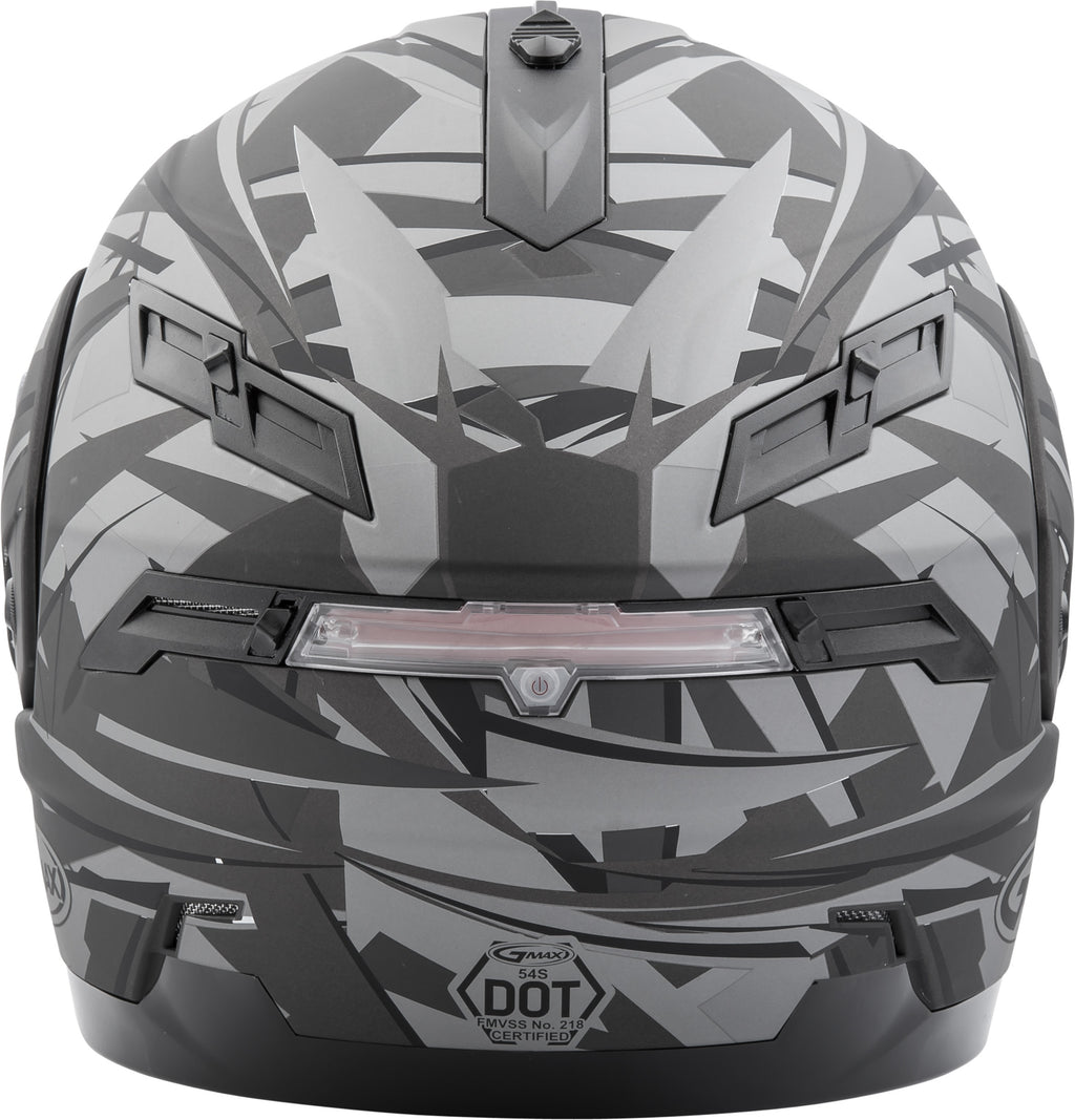 Gm 54s Modular Scribe Snow Helmet Matte Black/Grey Lg