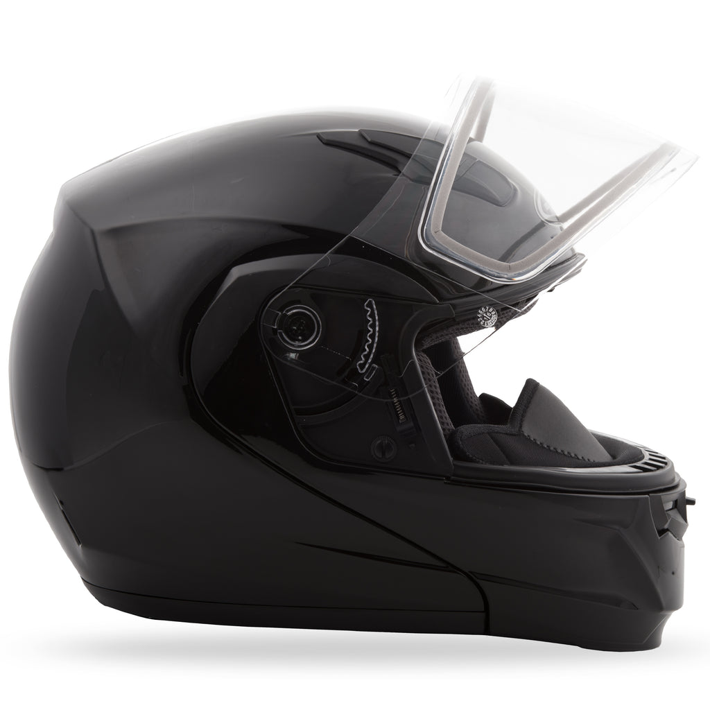 Md 04s Modular Snow Helmet Black 3x