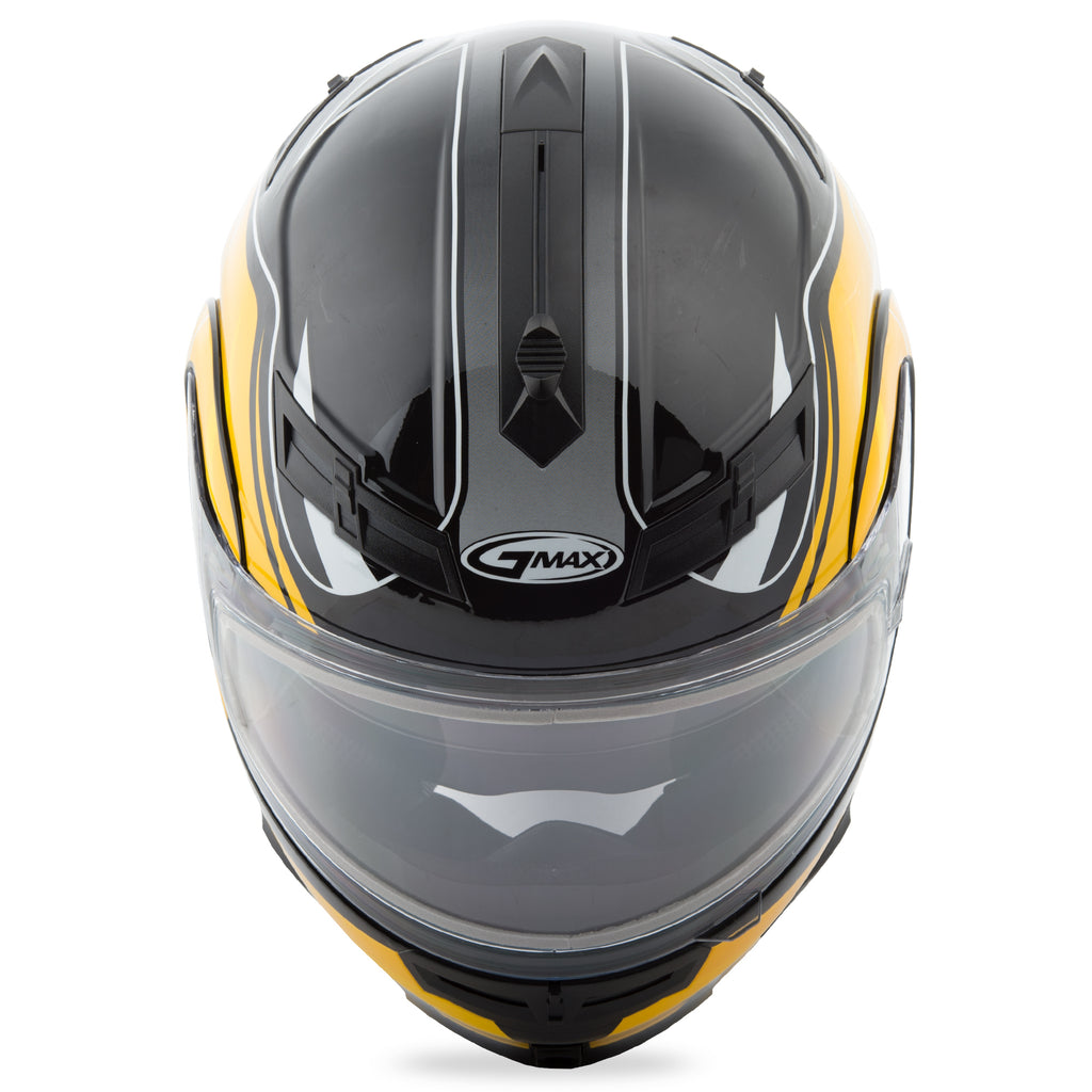 Gm 54s Modular Terrain Snow Helmet Black/Yellow 2x