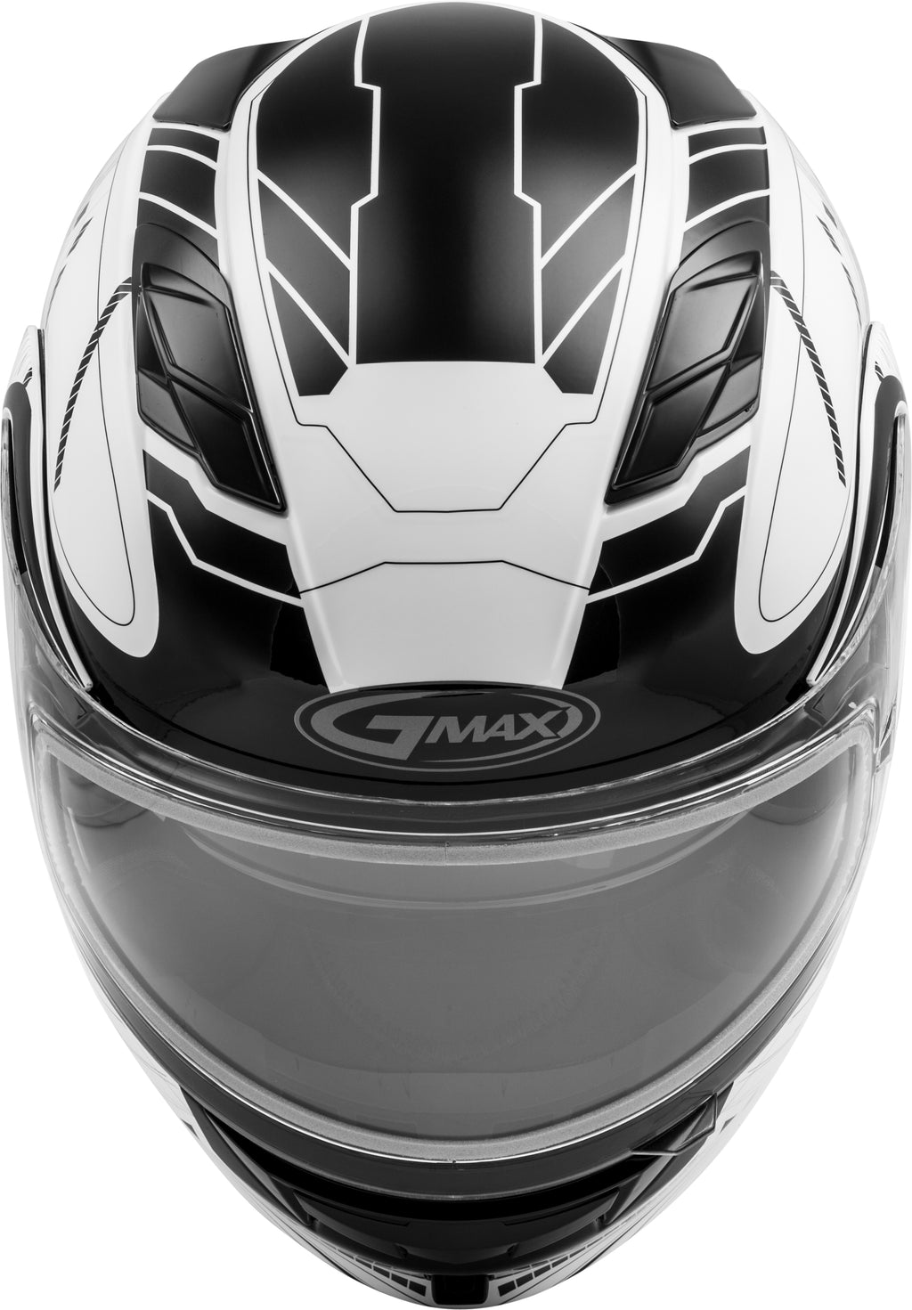 Md 01s Modular Wired Snow Helmet White/Black Md