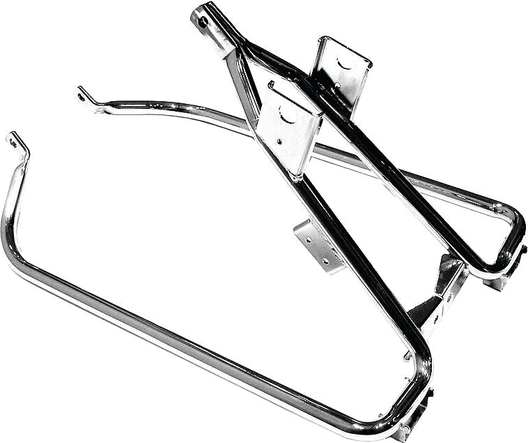 Chrome Saddlebag Support Kit Flt 09 13