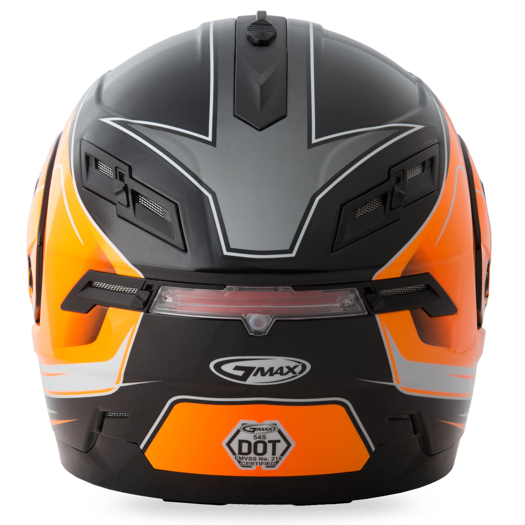 Gm 54s Modular Terrain Snow Helmet Black/Hi Vis Orange Xl