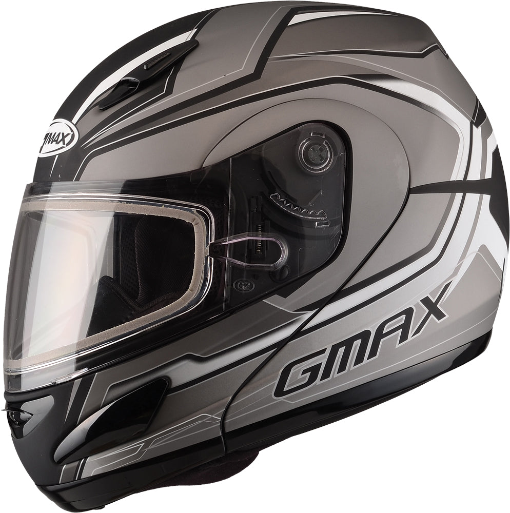 Gm 44s Modular Helmet Glacier Matte Black/Dark Silver Xs