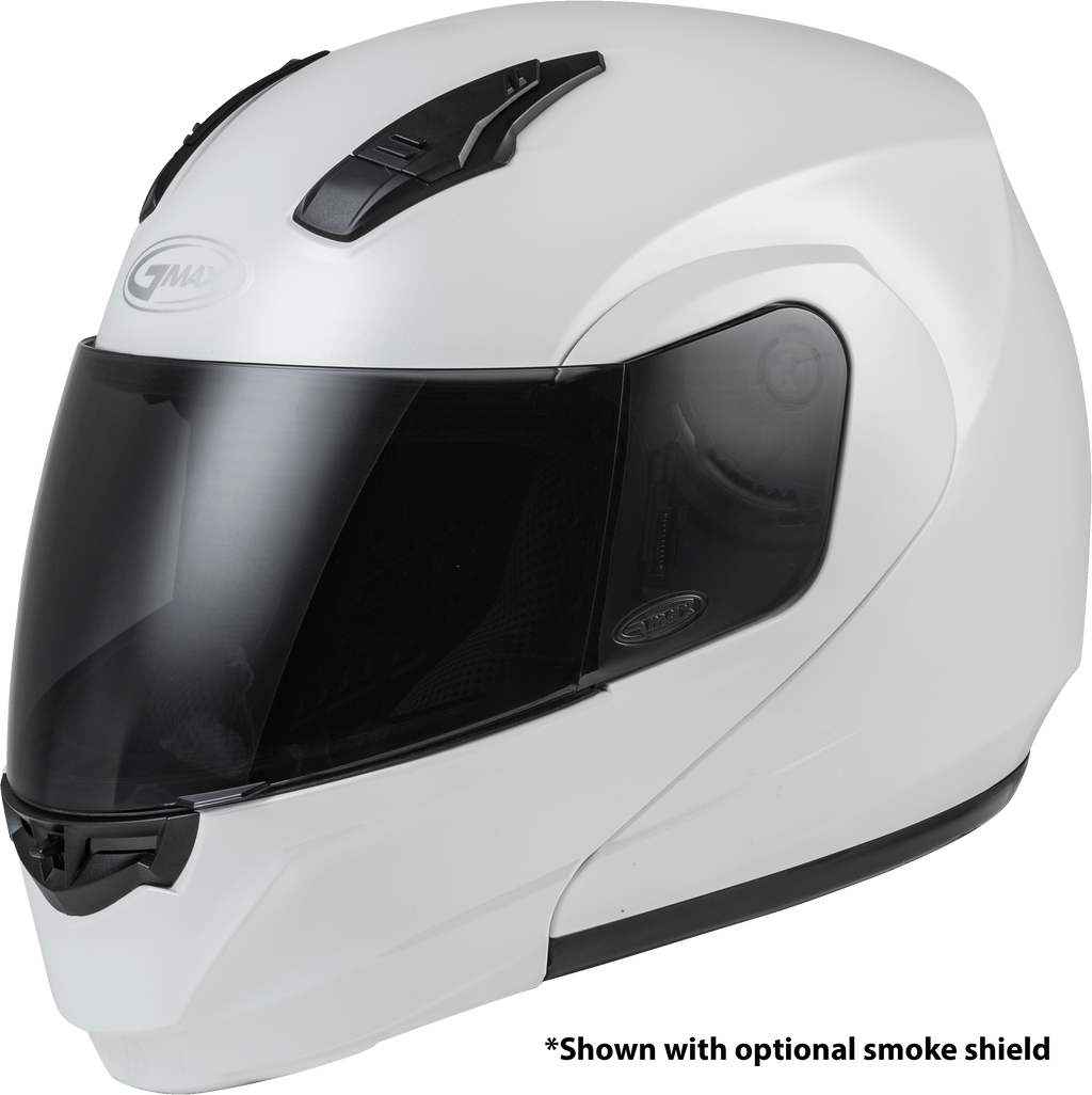 Md 04 Modular Helmet Pearl White Sm