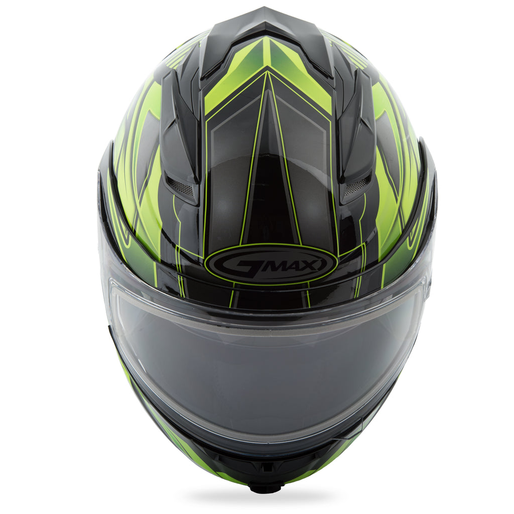 Gm 64s Modular Carbide Snow Helmet Black/Green Xs