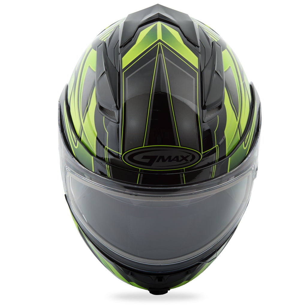 Gm 64s Modular Carbide Snow Helmet Black/Green Xl