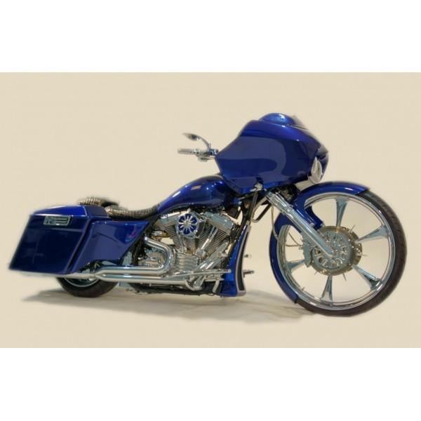 2007-2008 Harley Touring Fat Cat 2:1 Full Exhaust System