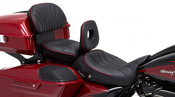 Classic Solo saddle, no heat, 2009-2023 H-D Touring models