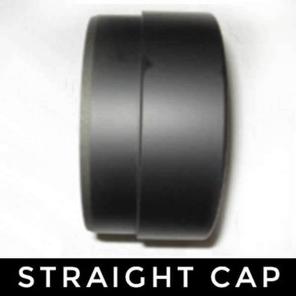 M8 Billet Cat 2:1 Exhaust Straight Cut End Cap